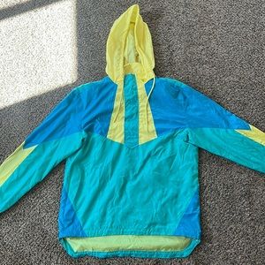 Forever 21 Windbreaker 1/4 Zip, Large